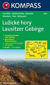 Wandelkaart 2084 Lužické hory - Lausitzer Gebirge | Kompass