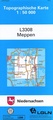 Topografische kaart L3308 Meppen - Niedersachsen  | LGL Niedersachsen