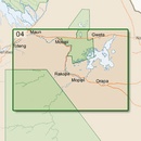 Topografische kaart 4 Botswana  | Topographic Survey