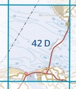 Topografische kaart - Wandelkaart 42D Vrouwenpolder | Kadaster