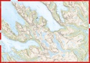 Wandelkaart Hoyfjellskart Senja: Keipen, Tredjefjellet & Kvænan | Calazo