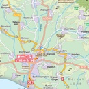 Fietskaart Cycle Map South Coast West | Sustrans