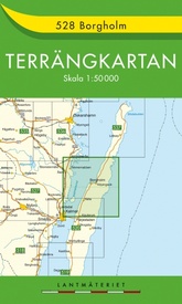 Wandelkaart - Topografische kaart 528 Terrängkartan Borgholm | Lantmäteriet