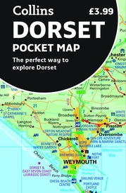 Wegenkaart - landkaart Pocket Map Dorset pocket map (r) | Collins