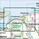 Wandelkaart 04 Discoverer Coleraine | Ordnance Survey Northern Ireland