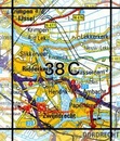 Topografische kaart - Wandelkaart 38C Alblasserdam | Kadaster