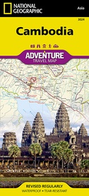 Wegenkaart - landkaart 3024 Adventure Map Cambodia - Cambodja | National Geographic