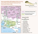 Wandelkaart - Topografische kaart OL08 OS Explorer Map Chichester, South Harting & Selsey | Ordnance Survey