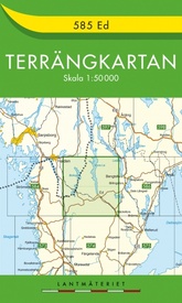 Wandelkaart - Topografische kaart 585 Terrängkartan Ed | Lantmäteriet