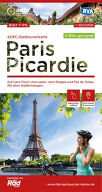 Fietskaart F-PIC ADFC Radtourenkarte Paris - Picardie - Frankrijk noordwest | BVA BikeMedia