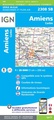 Wandelkaart - Topografische kaart 2308SB Corbie - Amiens | IGN - Institut Géographique National