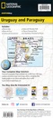 Wegenkaart - landkaart 3407 Adventure Map Uruguay - Paraguay | National Geographic
