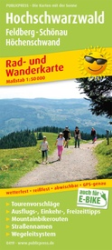 Fietskaart - Wandelkaart 419 Hochschwarzwald | Publicpress