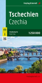 Wegenkaart - landkaart Tsjechië - Tschechische Republik | Freytag & Berndt