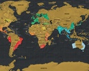 Scratch Map de Luxe Travel Edition (black) | Luckies