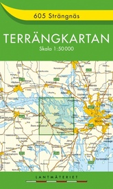 Wandelkaart - Topografische kaart 605 Terrängkartan Strängnäs | Lantmäteriet