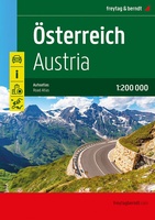 Oostenrijk - Österreich, Straßen-Atlas 1:200.000