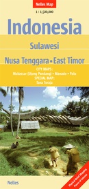 Wegenkaart - landkaart Sulawesi, Kleine Sunda Eilanden (Flores, Sumbawa, Sumba) & Oost Timor | Nelles Verlag