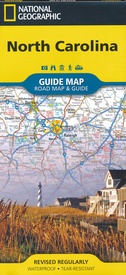 Wegenkaart - landkaart Guide Map North Carolina | National Geographic