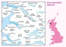 Wandelkaart - Topografische kaart 033 Landranger Loch Alsh, Glen Shiel & Loch Hourn | Ordnance Survey
