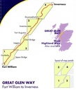Wandelkaart Great Glen Way | Harvey Maps