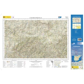 Topografische kaart 1038-IV Casablanquilla | CNIG - Instituto Geográfico Nacional1