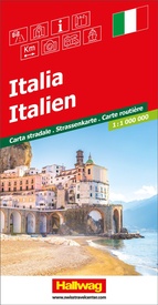 Wegenkaart - landkaart Road maps Italië | Hallwag