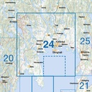 Fietskaart 24 Cykelkartan Södra Värmland - zuid Varmland | Norstedts
