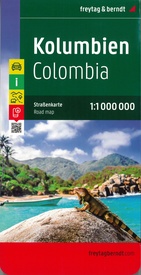 Wegenkaart - landkaart Colombia | Freytag & Berndt