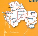 Wegenkaart - landkaart 521 Poitou-Charentes, Limousin 2024 | Michelin