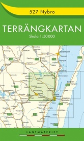Wandelkaart - Topografische kaart 527 Terrängkartan Nybro | Lantmäteriet