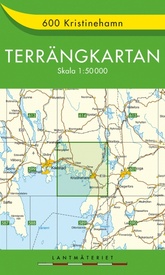 Wandelkaart - Topografische kaart 600 Terrängkartan Kristinehamn | Lantmäteriet