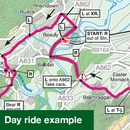Fietskaart 47 Cycle Map Great Glen & Loch Ness | Sustrans