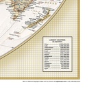 Wereldkaart Politiek & antiek, 82 x 51 cm | National Geographic