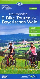 Fietskaart ADFC Regionalkarte Bayerische Wald | BVA BikeMedia