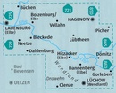 Wandelkaart 862 Biosphärenregion Elbtalaue - Wendland | Kompass