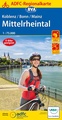 Fietskaart ADFC Regionalkarte Mittelrheintal | BVA BikeMedia
