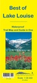 Wandelkaart 13 Best of Lake Louise Map and Guide | Gem Trek Maps