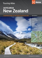 Touring Atlas New Zealand - roadatlas - Nieuw Zeeland | A4 Ringband