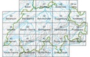 Fietskaart - Topografische kaart - Wegenkaart - landkaart 46 Val de Bagnes | Swisstopo
