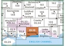Wandelkaart - Topografische kaart OL10 OS Explorer Map Arundel - Pulborough - Worthing | Ordnance Survey