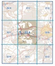 Topografische kaart - Wandelkaart 33A Hoog-Soeren (Veluwe) | Kadaster