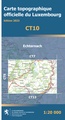 Topografische kaart - Wandelkaart 10 CT LUX Echternach | Topografische dienst Luxemburg