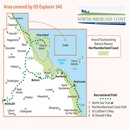 Wandelkaart - Topografische kaart 340 OS Explorer Map Holy Island, Bamburgh | Ordnance Survey