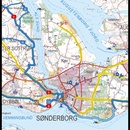 Fietskaart 3/8 Fyn - Funen (Denemarken) | Scanmaps