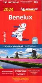 Wegenkaart - landkaart 795 Benelux 2024 | Michelin