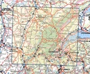 Fietskaart - Wegenkaart - landkaart 143 Lons-Le-Saunier - Geneve | IGN - Institut Géographique National