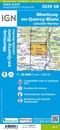 Wandelkaart - Topografische kaart 2039SB Montcuq-en-Quercy-Blanc, Labastide-Marnhac | IGN - Institut Géographique National
