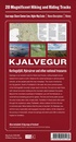 Wandelkaart Kjalvegur - IJsland | Sögur Publishing House