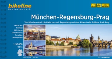 Fietsgids Bikeline München - Regensburg - Praag | Esterbauer